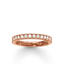 Load image into Gallery viewer, Thomas Sabo Eternity Ring &quot;Pave&quot; TR1981R