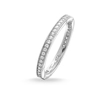 Load image into Gallery viewer, Thomas Sabo Eternity Ring &quot;Pave&quot; TR1983R