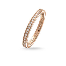 Load image into Gallery viewer, Thomas Sabo Eternity Ring &quot;Pave&quot; TR1983R