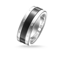 Load image into Gallery viewer, Thomas Sabo Band Ring &quot;Ceramic&quot;