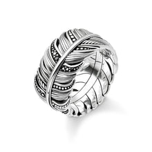 Load image into Gallery viewer, Thomas Sabo Ring &quot;Feather Pave&quot;