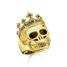 Load image into Gallery viewer, Thomas Sabo Ring Skull Gold