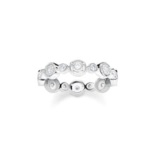 Load image into Gallery viewer, THOMAS SABO Sparkling Circles Silver Circle Ring