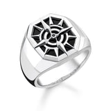 Load image into Gallery viewer, Thomas Sabo Ring Compass Black