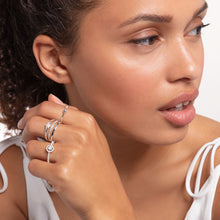 Load image into Gallery viewer, Thomas Sabo Ring White Stones