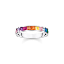 Load image into Gallery viewer, THOMAS SABO Ring colourful stones silver