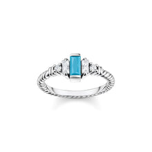 Load image into Gallery viewer, THOMAS SABO Mystic Turquoise Cocktail Ring