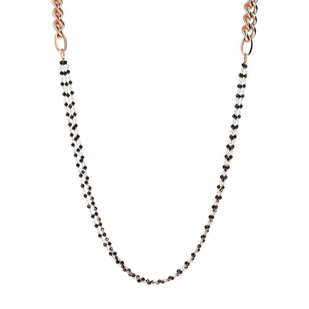 Bronzallure Multi-Strand Rosary Necklace