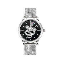 Load image into Gallery viewer, Thomas Sabo Women&#39;s watch snake in 3D optics silver