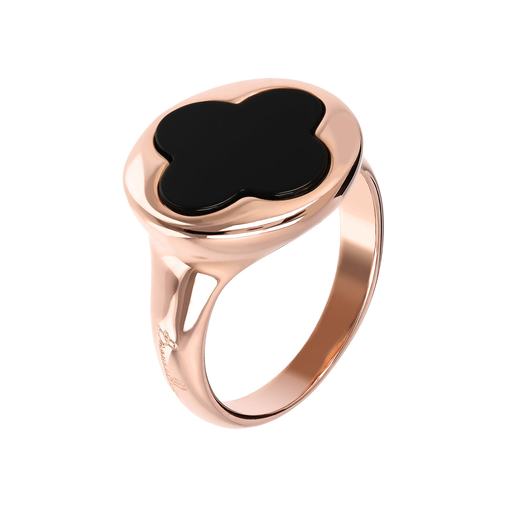 Bronzallure Four-Leaf Clover ring| The Jewellery Boutique