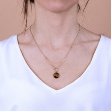 Load image into Gallery viewer, Bronzallure Small Disc Pendant Necklace