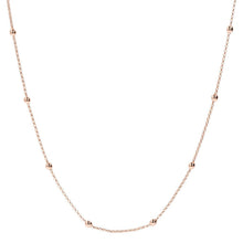 Load image into Gallery viewer, Bronzallure Mini Rolo Beaded Chain