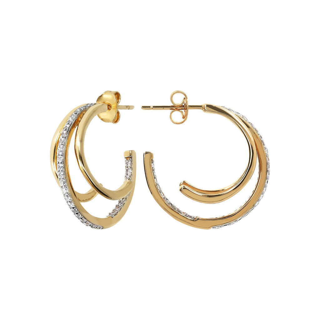 Bronzallure Gold Earrings