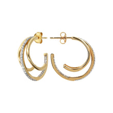 Load image into Gallery viewer, Bronzallure Gold Earrings