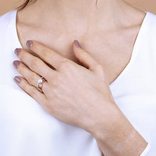 Load image into Gallery viewer, Bronzallure Pearl And Cubic Zirconia Set Of Rings