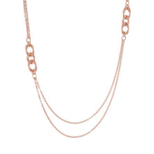 Load image into Gallery viewer, Bronzallure Purezza Link Chain Necklace 91.4cm