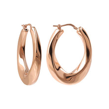 Load image into Gallery viewer, Bronzallure Purezza Oval Hoops