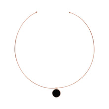 Load image into Gallery viewer, Bronzallure Alba Flat Stone Choker Necklace