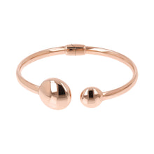 Load image into Gallery viewer, Bronzallure Purezza Open Button Bangle