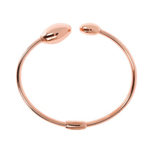 Load image into Gallery viewer, Bronzallure Purezza Open Button Bangle