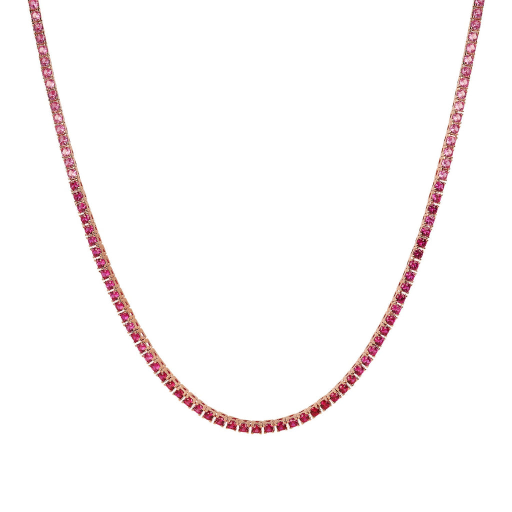 Bronzallure Miss Cubic Zirconia Necklace 41cm