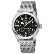 Load image into Gallery viewer, Luminox P38 LIGHTNING® Stainless Steel 42mm Men&#39;s Watch - XA.9522