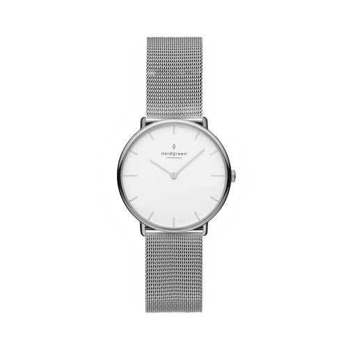 Nordgreen Women's Native 28mm Silver Watch