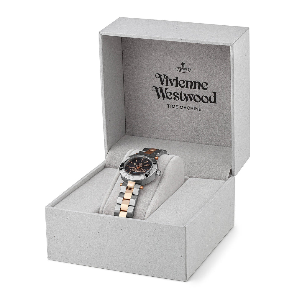 Vivienne Westwood Westbourne Orb Watch Black Dial