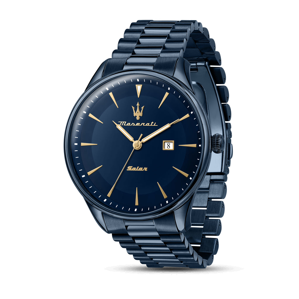 Maserati Tradizione Solar Blue  45mm Watch