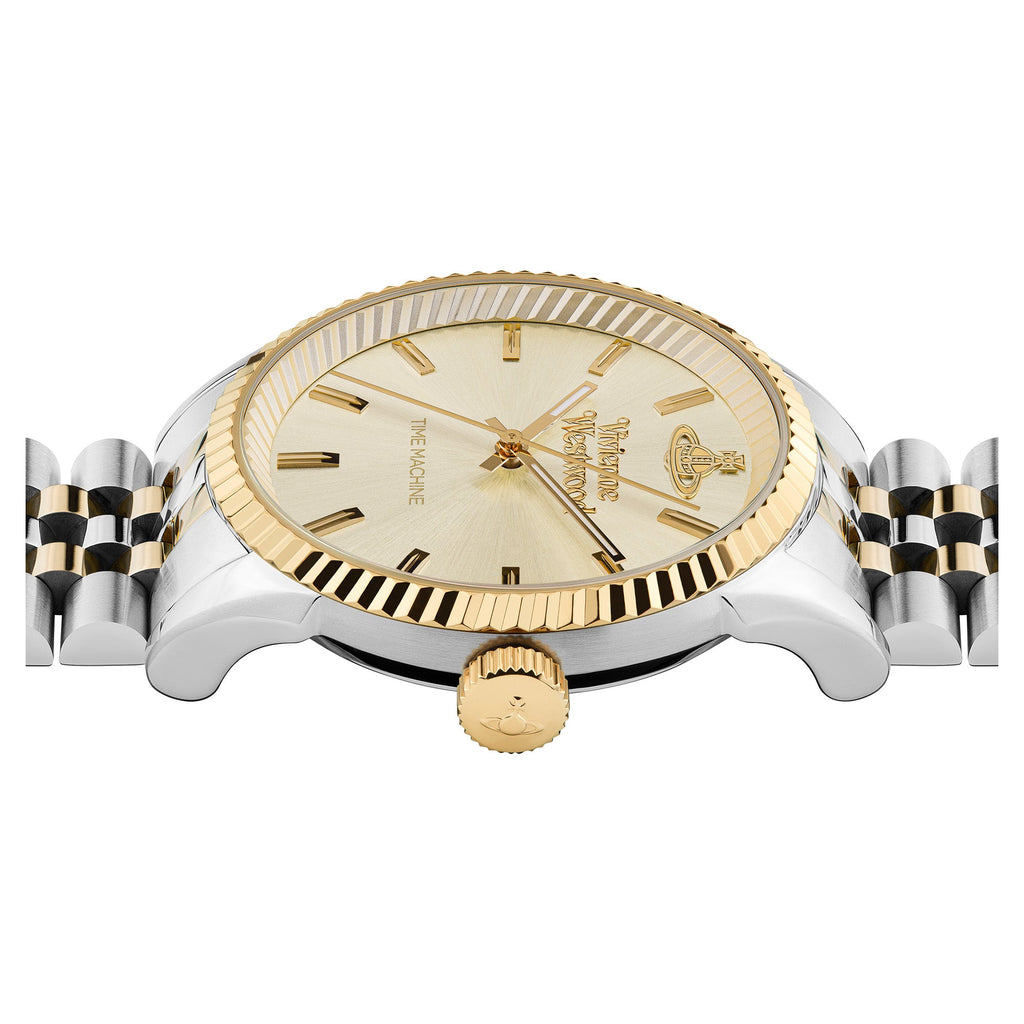 Vivienne Westwood Seymour Homme Watch Gold Dial