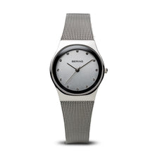 Load image into Gallery viewer, Bering Classic Polished Silver Milanese Mesh Watch