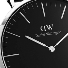 Load image into Gallery viewer, Daniel Wellington Classic 40 Sheffield Silver &amp; Black Watch