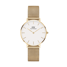 Load image into Gallery viewer, Daniel Wellington Petite 36 Evergold Gold &amp; White Watch