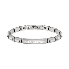 Load image into Gallery viewer, Maserati Jewels Men&#39;s Silver Bracelet