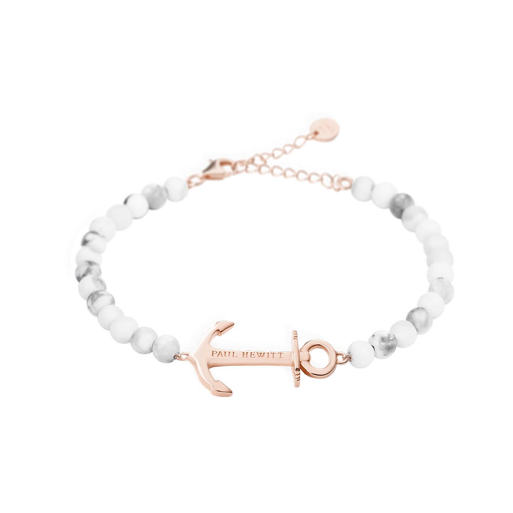 Paul Hewitt Anchor Spirit Rose Gold / Marble Bracelet