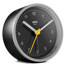 Load image into Gallery viewer, Braun Classic Analogue Alarm Clock Silver