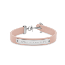 Load image into Gallery viewer, Paul Hewitt Signum Female Coordinates Silver / Nude Bracelet - M