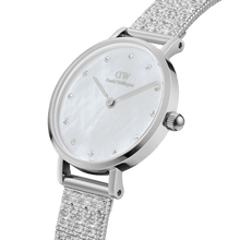 Load image into Gallery viewer, Daniel Wellington Petite 28 Lumine Silver Mother of Pearl White Watch