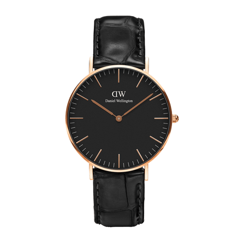Daniel Wellington Classic 40 Reading Rose Gold & Black Watch