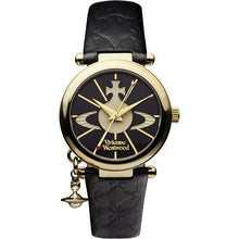 Load image into Gallery viewer, Vivienne Westwood Orb II Watch Black Gold