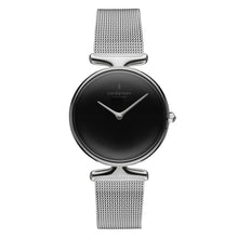 Load image into Gallery viewer, Nordgreen Unika Silver Mesh Black Dial 32mm Watch
