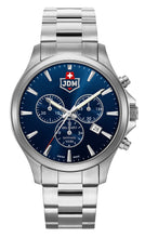 Load image into Gallery viewer, JDM Military Alpha Chrono Blue Watch