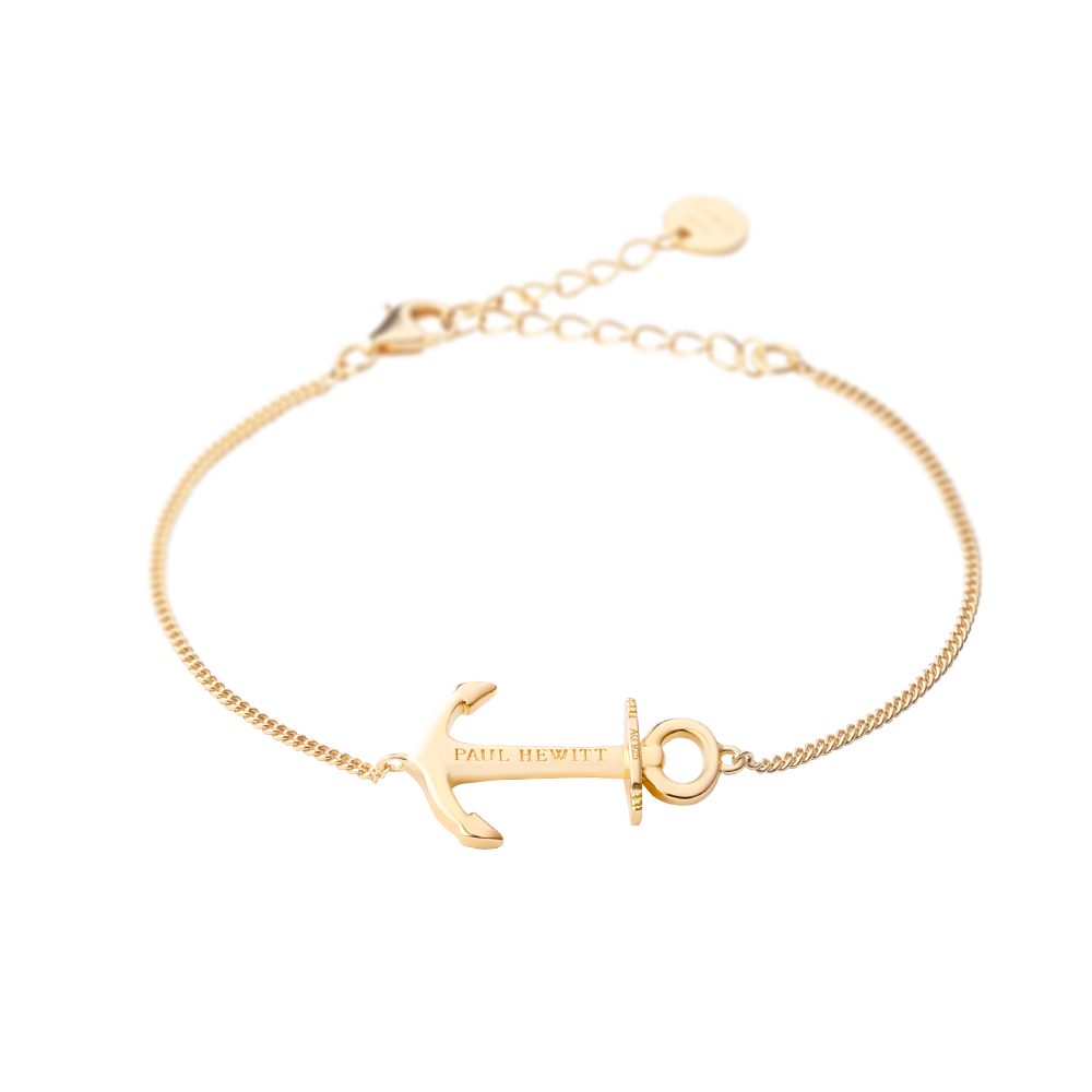 Paul Hewitt Anchor Spirit Gold Bracelet