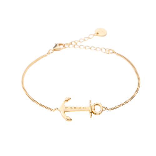 Paul Hewitt Anchor Spirit Gold Bracelet