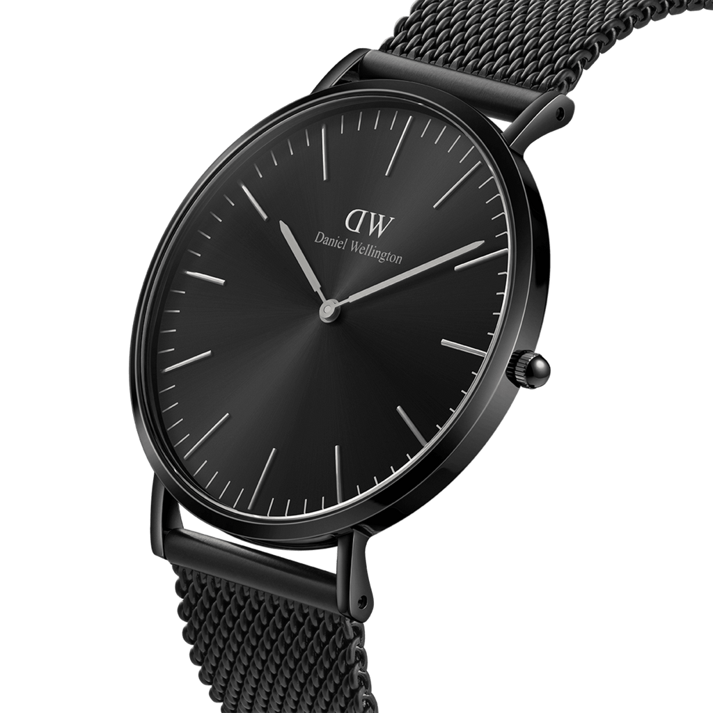 Daniel Wellington Classic 40 Ashfield Black Onyx Watch