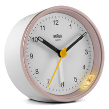 Load image into Gallery viewer, Braun Classic Analogue Alarm Clock Pink