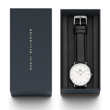 Load image into Gallery viewer, Daniel Wellington Classic 40 Sheffield Silver &amp; White Watch