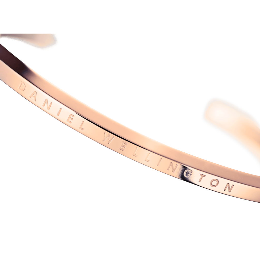 Daniel wellington rose 2025 gold watch and cuff
