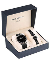 Load image into Gallery viewer, Paul Hewitt Sailor Perfect Match Gift Set (Black Sunray Sailor Watch and Black Phrep)