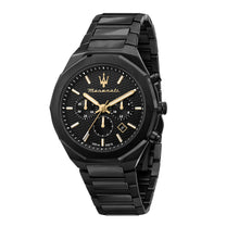 Load image into Gallery viewer, Maserati Stile Black Chronograph Watch